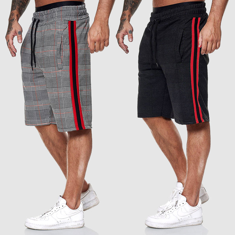 Adrien – Korte broek met ruitjes heren
