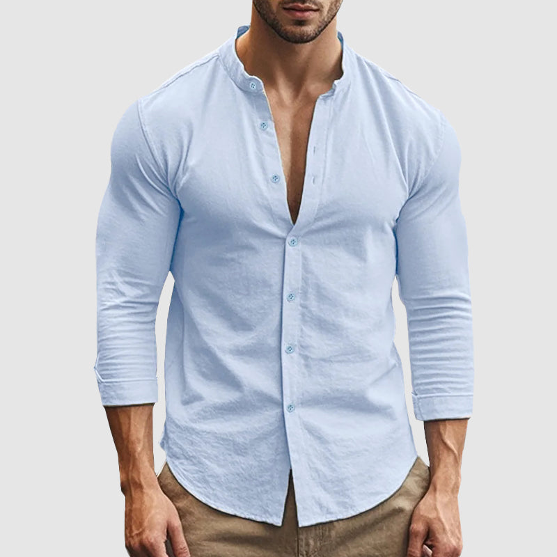 Louis – Linnen blouse heren