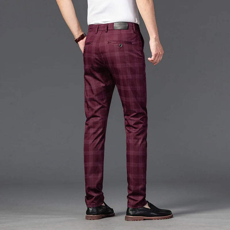 Paul – Geruite broek heren