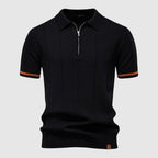 Enzo – Polo met ritskraag heren